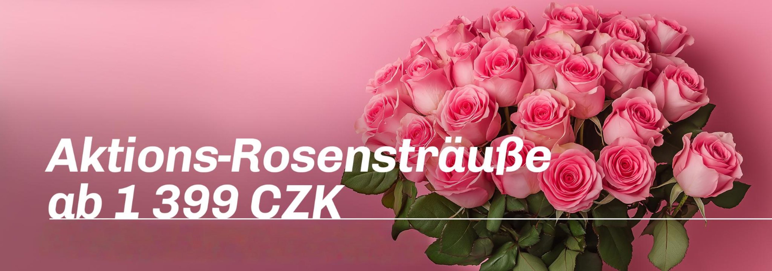 Aktions-Rosensträuße